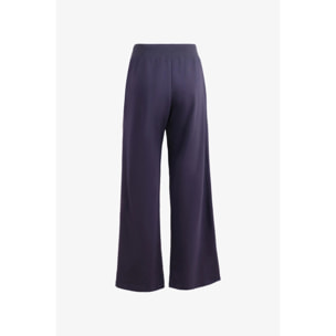 Pantaloni Esercito jogger wide leg blu donna