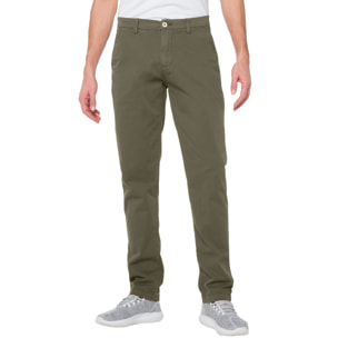 Pantalone Hot Buttered chinos Dawson Verde militare