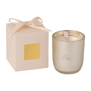 J-Line bougie parfumée Merci - Elderflower - verre - beige - small - 35H