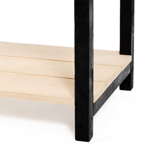 Jardinière sur pieds avec treillis