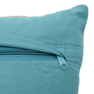 Coussin Homy carré 40x40cm bleu