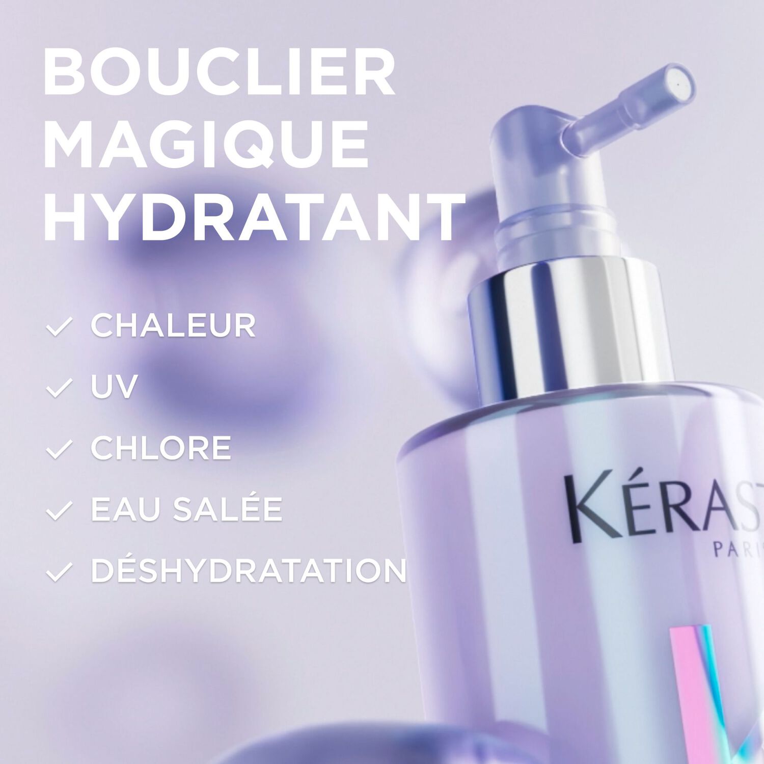 Blond Absolu - Spray Bouclier Magique Hydratant pour Cheveux Blonds, Décolorés ou Méchés