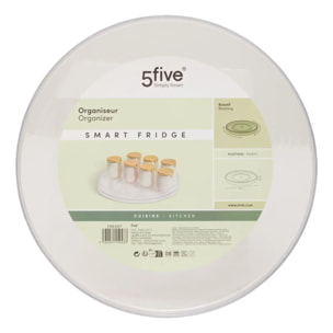 Organiseur rotatif Smart fridge D29cm transparent