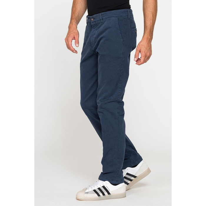 PANTALONE CHINO MOD. 624 IN GABARDINA STRETCH PESANTE