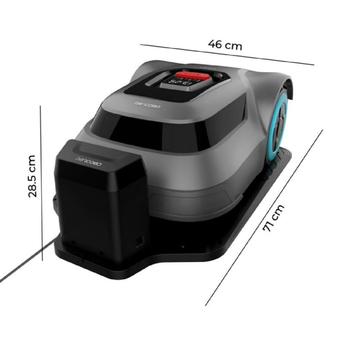 Robot tosaerba Cecotec Conga GrassHopper 500 Map Connected Motore Digital Brushl