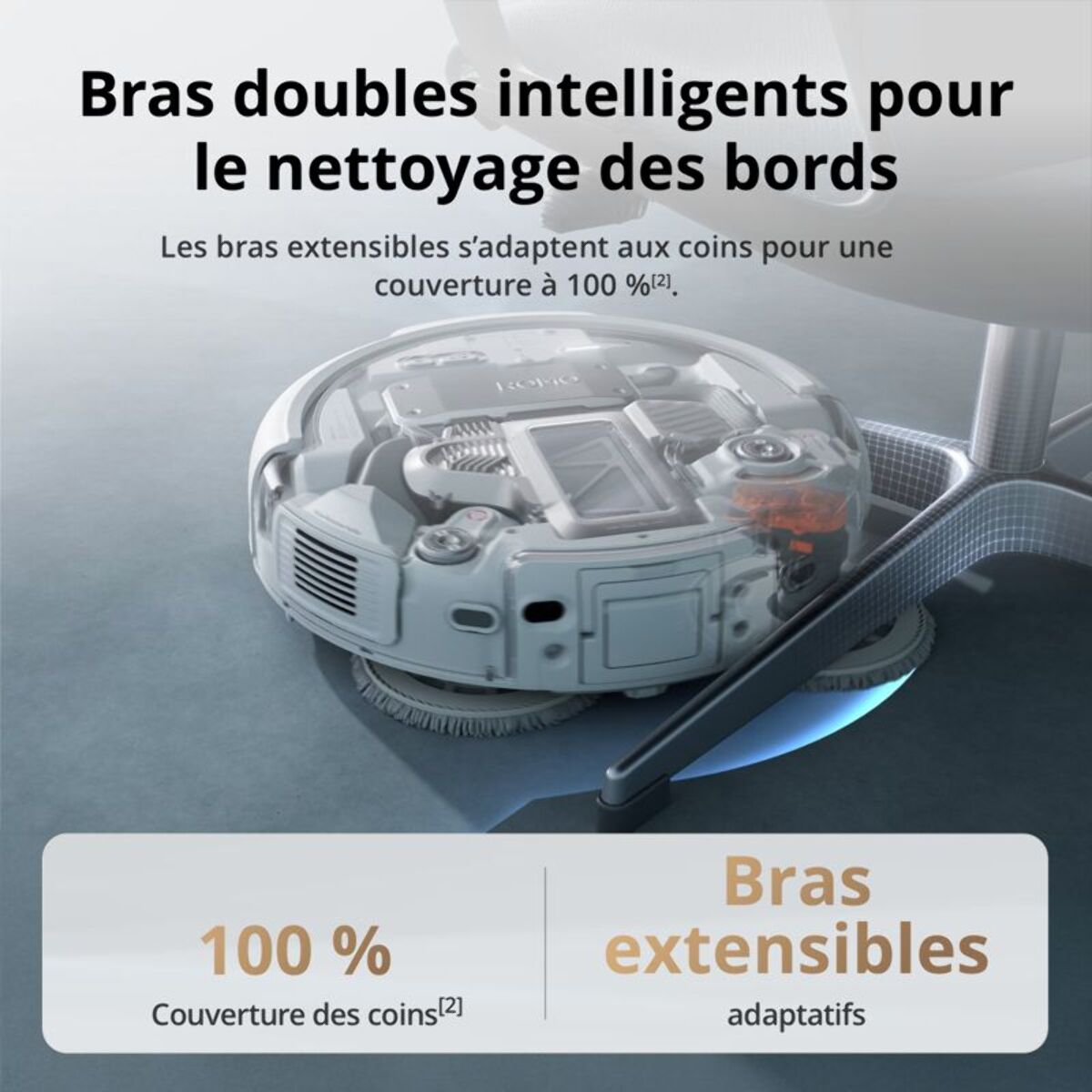 Robot Aspirateur Laveur DJI Romo A