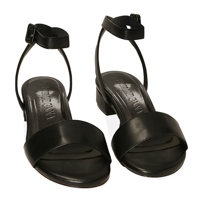 Sandalias bajas negras