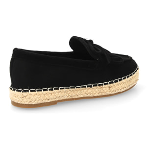 Alpargata mujer flecos suela de esparto