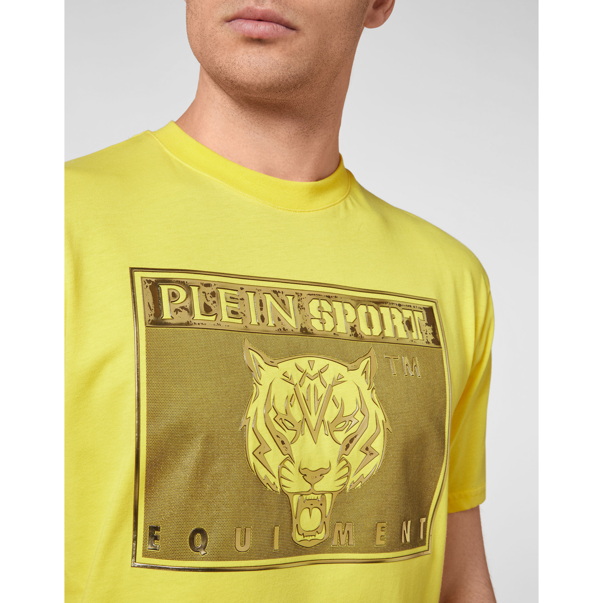 PLEIN SPORT T-Shirt Round Neck STATEMENT