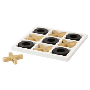 Juego Decoracion Mdf Blanco 31x31x3 Cm