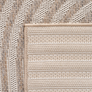 TENERIFE - Tapis intérieur/extérieur beige, design graphique