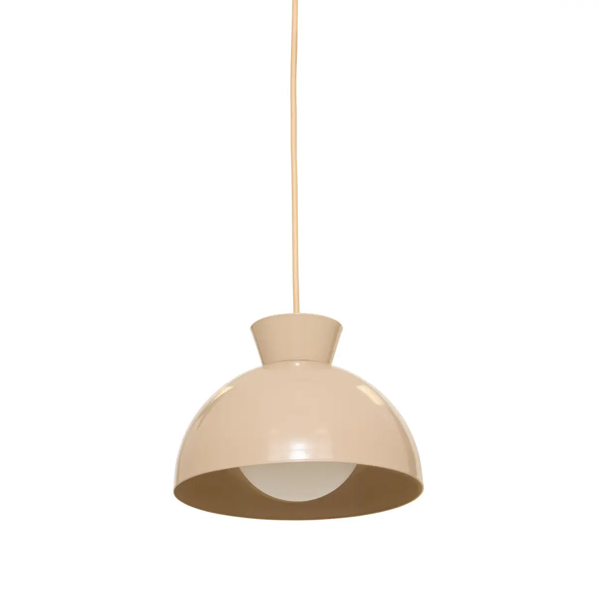 Suspension Lito ronde D.22cm beige