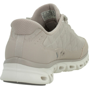 Sneakers De  Mujer 104556s Glide Step At Ease Beis
