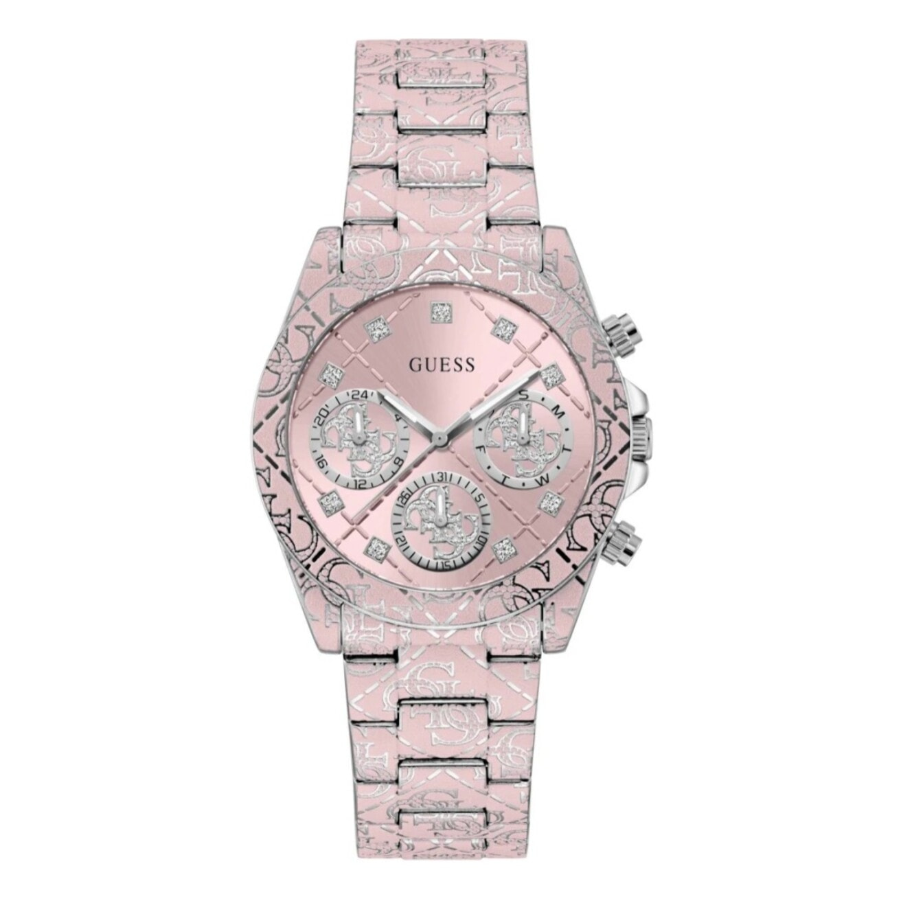 Reloj Guess GW0986L1 Mujer Analogico Cuarzo con Correa de Acero inoxidable