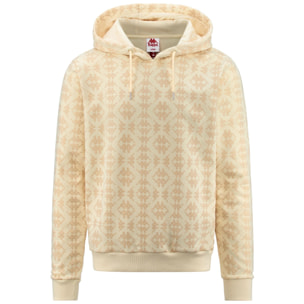 Felpe Kappa Uomo AUTHENTIC FANCY Beige