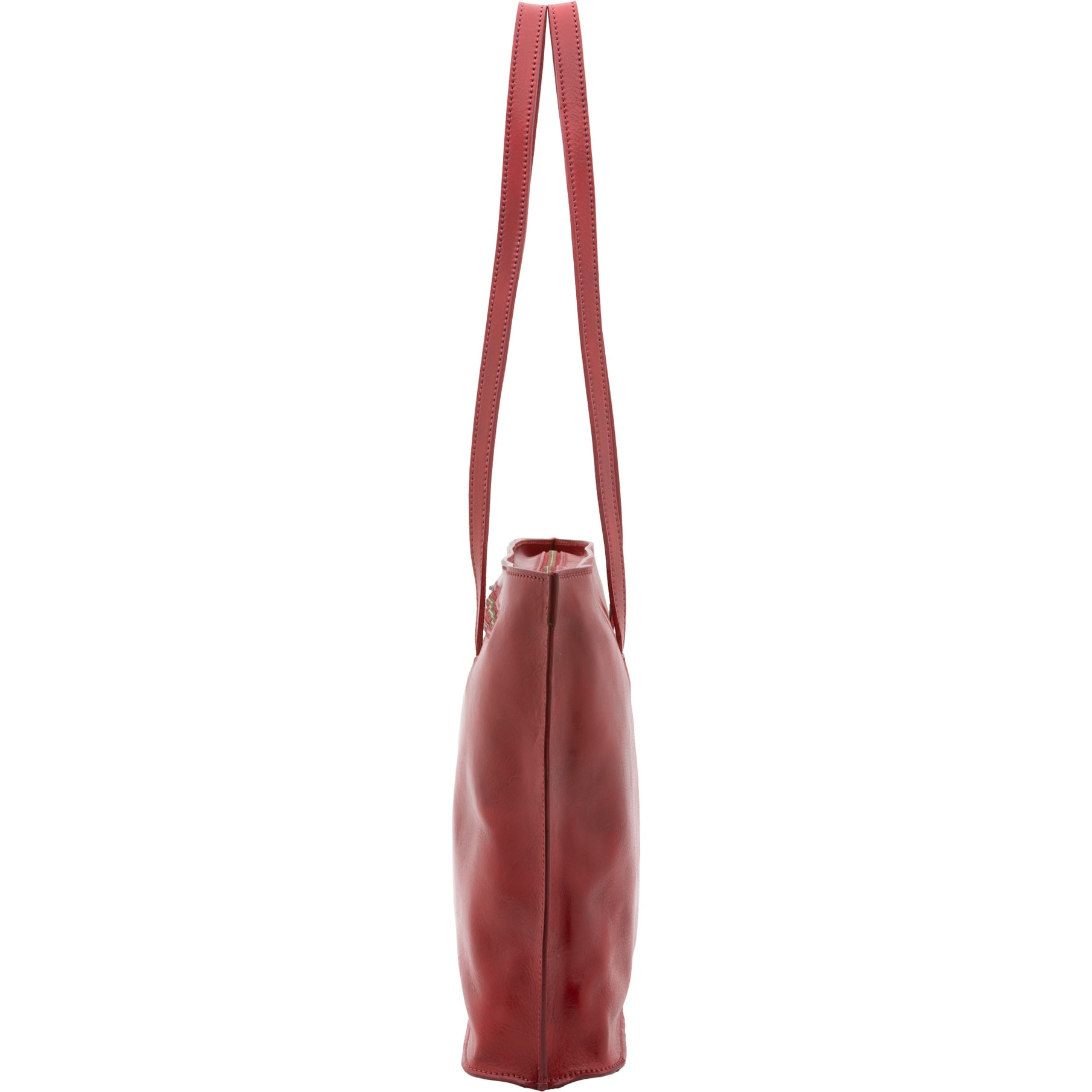 Borsa a spalla da donna - Modello False - 100% pelle - 31.0 x 43.0 x 10.0 cm