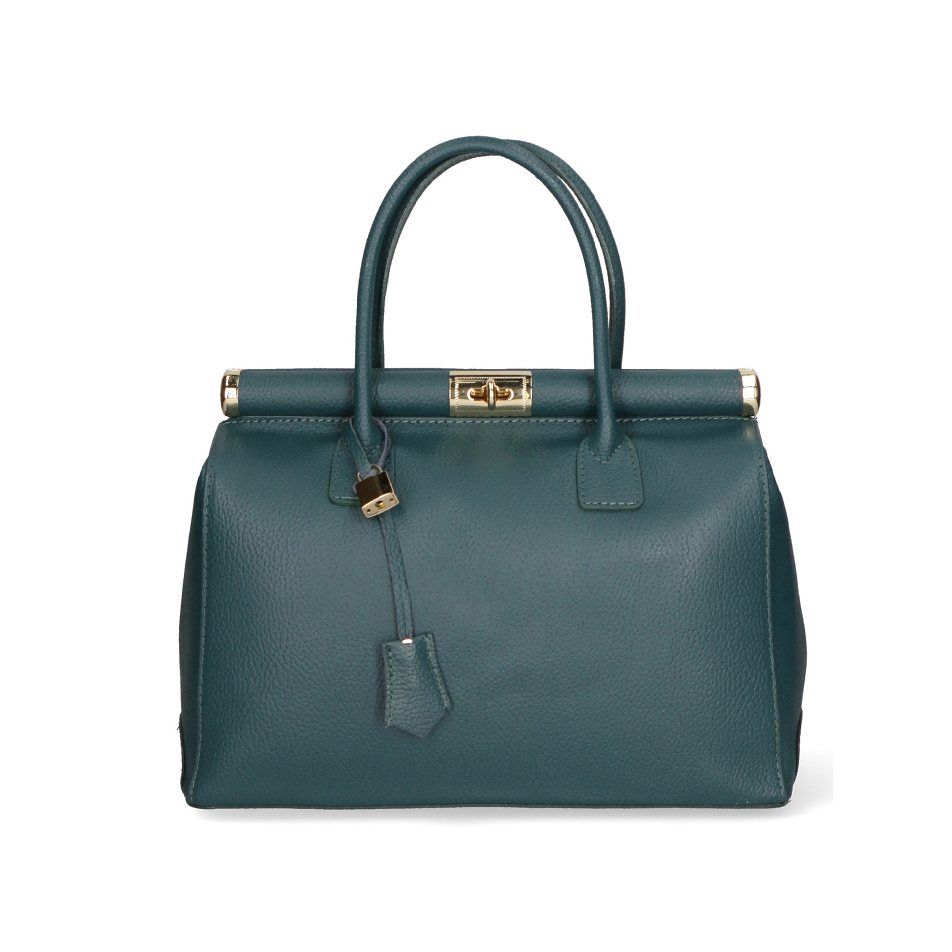 Borsa a mano da donna - Modello Aleria - Vera pelle - 35.0 x 26.0 x 16.0 cm