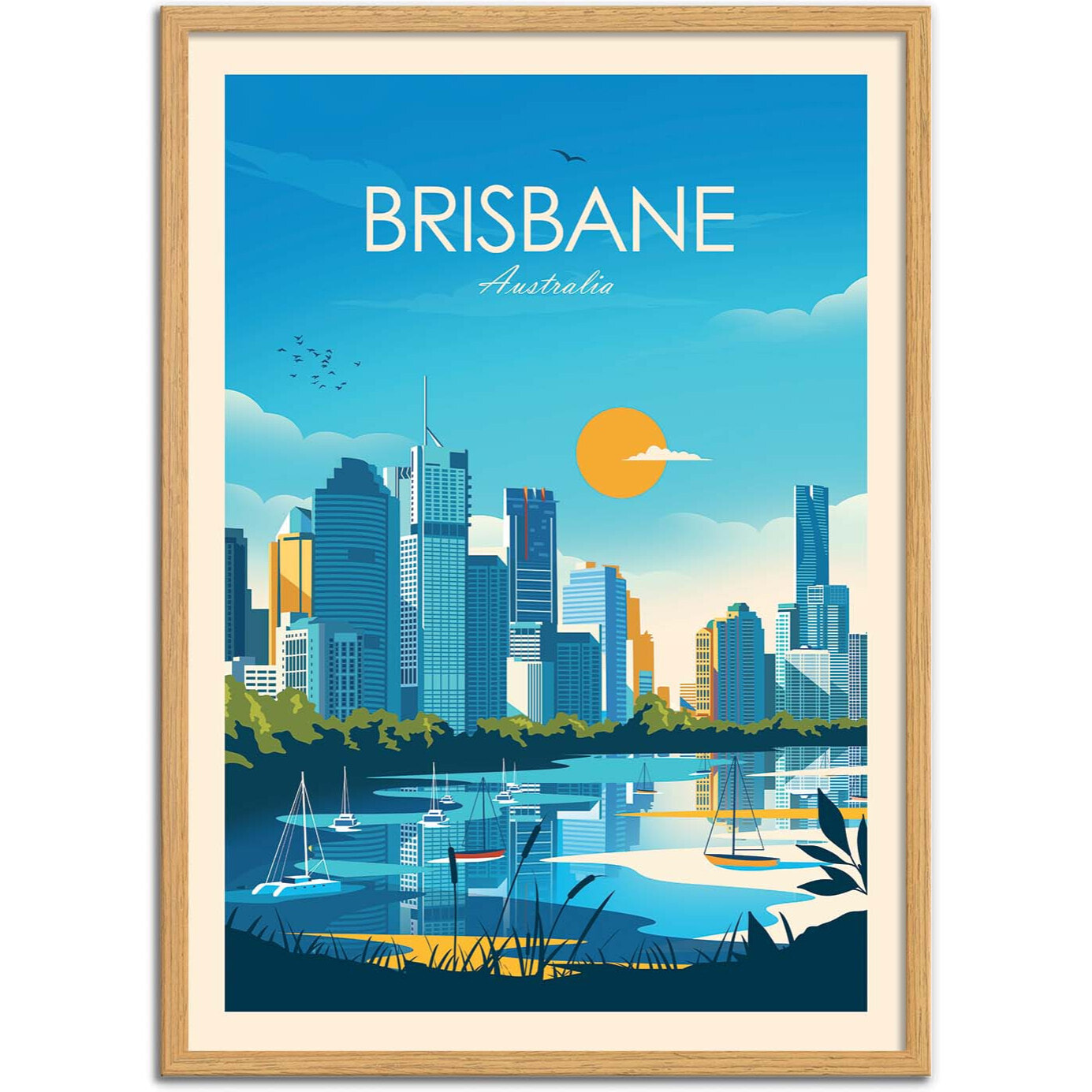 Affiche - Brisbane - Studio Inception