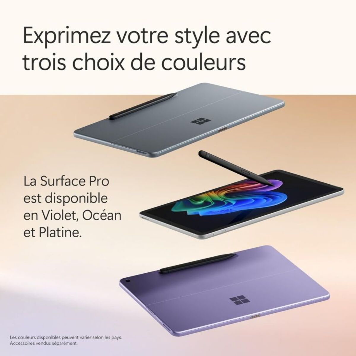PC Hybride MICROSOFT Surface Pro 12e  édition 12" Tactile Snapdragon X plus 16 Go RAM LPDDR5x SSD 512 Go Copilot+PC