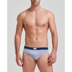 Slip uomo cotone motivo cravatteria