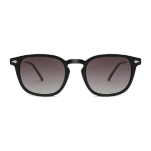 Occhiali da sole OCEAN CLASSIC4 - montatura nera lucida con lenti plarizadas fumé