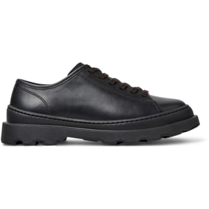 Zapatos de cordones - CAMPER Brutus+ - Negro - Cuero liso