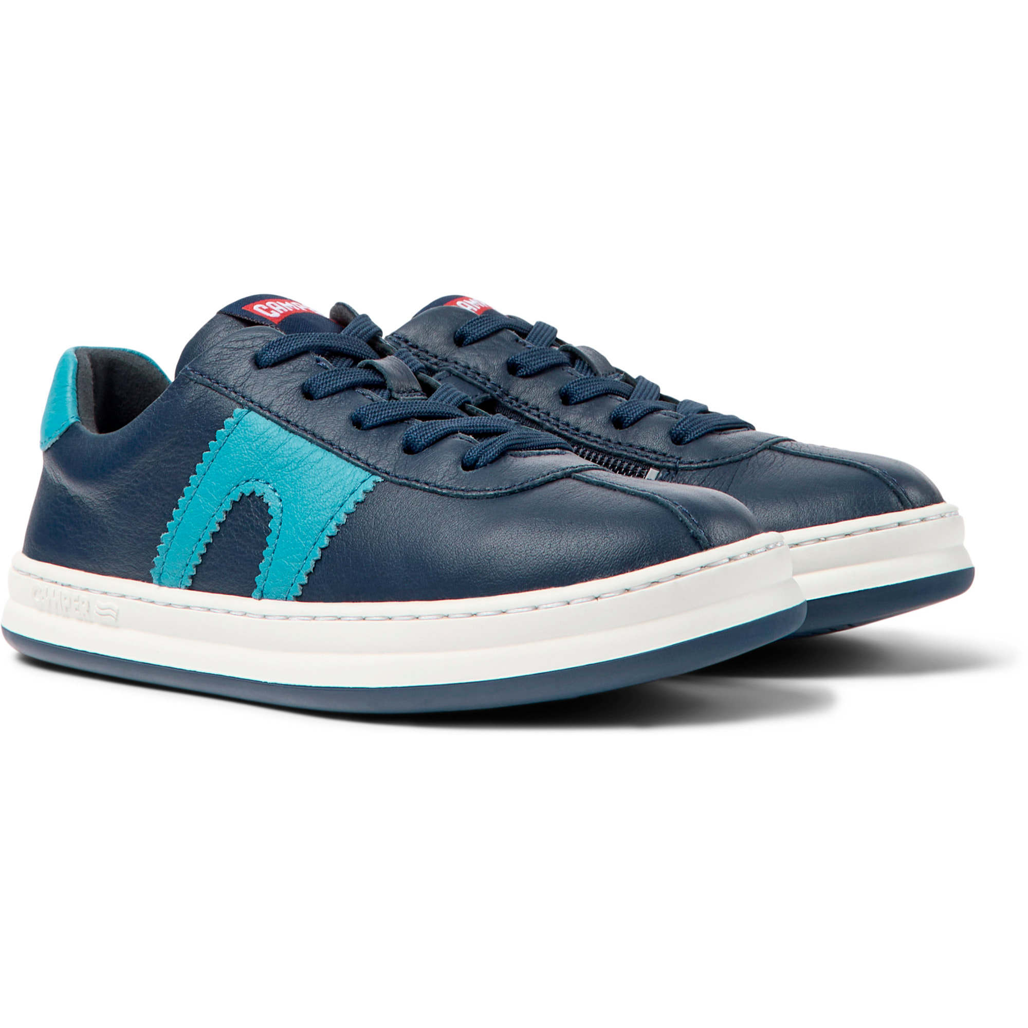Zapatillas - CAMPER Runner Four - Azul - Cuero liso