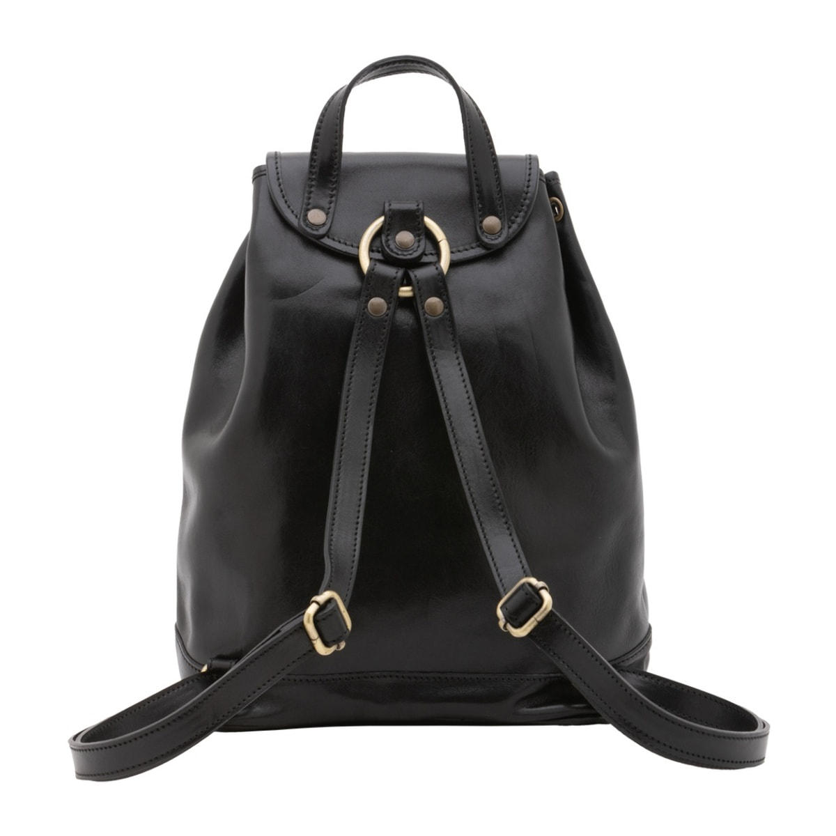Borsa a spalla da donna - Modello False - 100% pelle artigianale - 25.0 x 32.0 x 14.0 cm