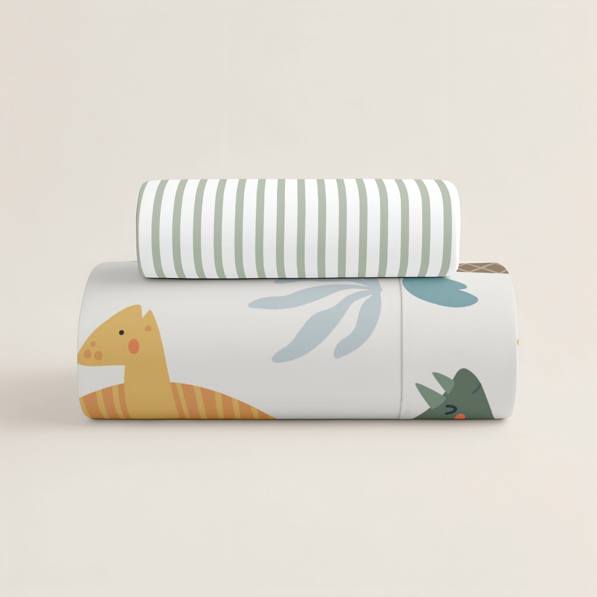 Cool Kids - Funda Nórdica Estampada - Reversible - Infantil - Cierre Solapa - 100% Algodón - Incluye 1 Funda de Almohada - Dinoland