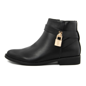 Stivaletto Donna colore Nero-Altezza tacco:2,5cm
