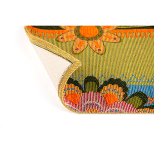 Tappeto Excelsa Gipsy Soul in poliestere e cotone 55x180x0,7 cm multicolore