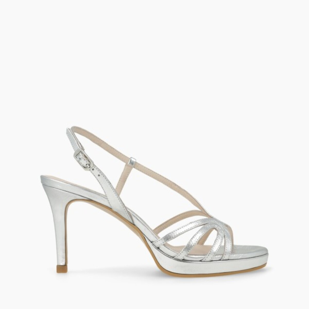 SANDALIAS PLATA LODIN