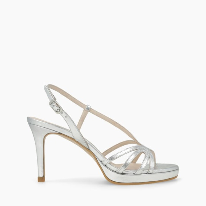 SANDALIAS PLATA LODIN
