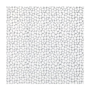 Rideau de douche PEVA GALET 180x200cm Blanc Spirella