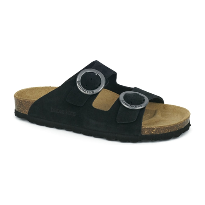 SANDALIA BARCELONA BABUNKERS NEGRO