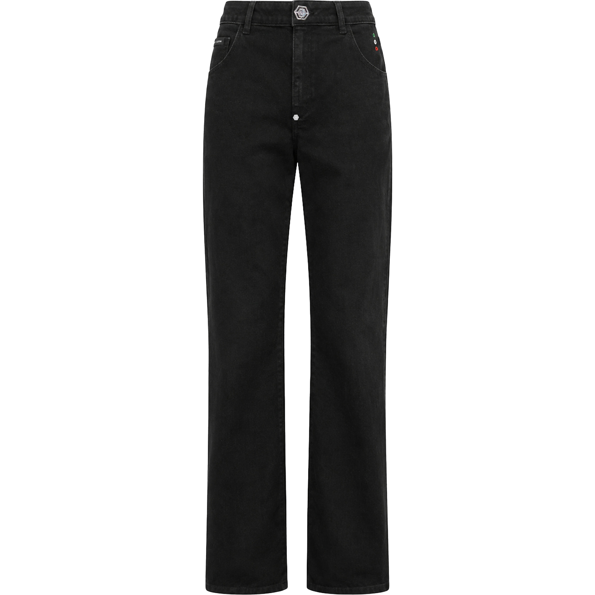 PHILIPP PLEIN Vaqueros de corte recto BASIC