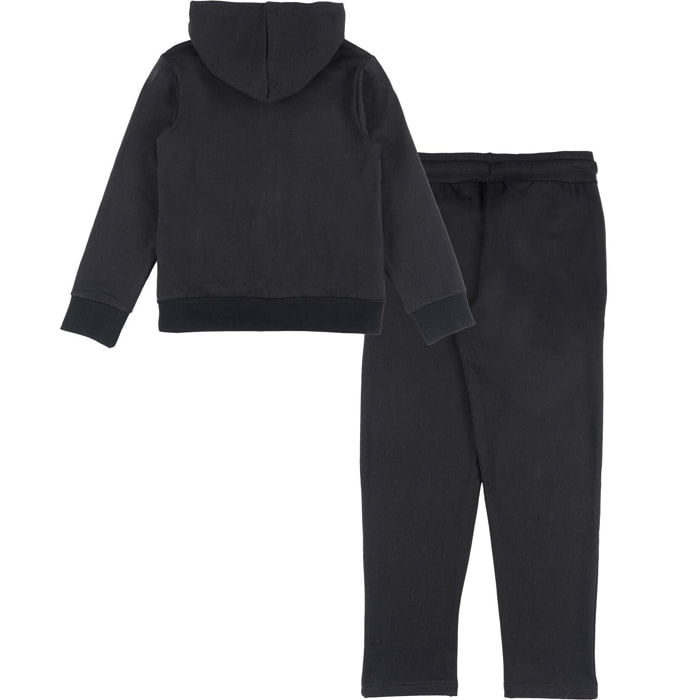 Tuta invernale da bambina con cappuccio e zip Leone 1947 Gold