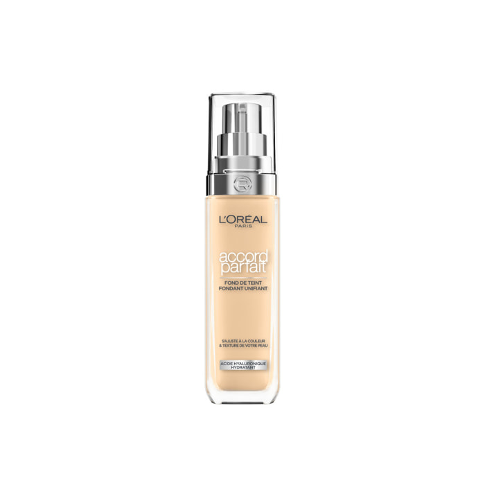 L'Oréal Paris Accord Parfait Fond de Teint Fluide 2D Amande Dorée 30ml