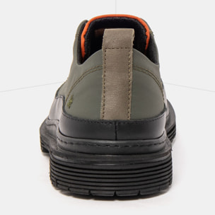 Zapatos 1894A RUBBER NYLON KAKI-ORANGE/ BIRMINGHAM color Kaki-orange