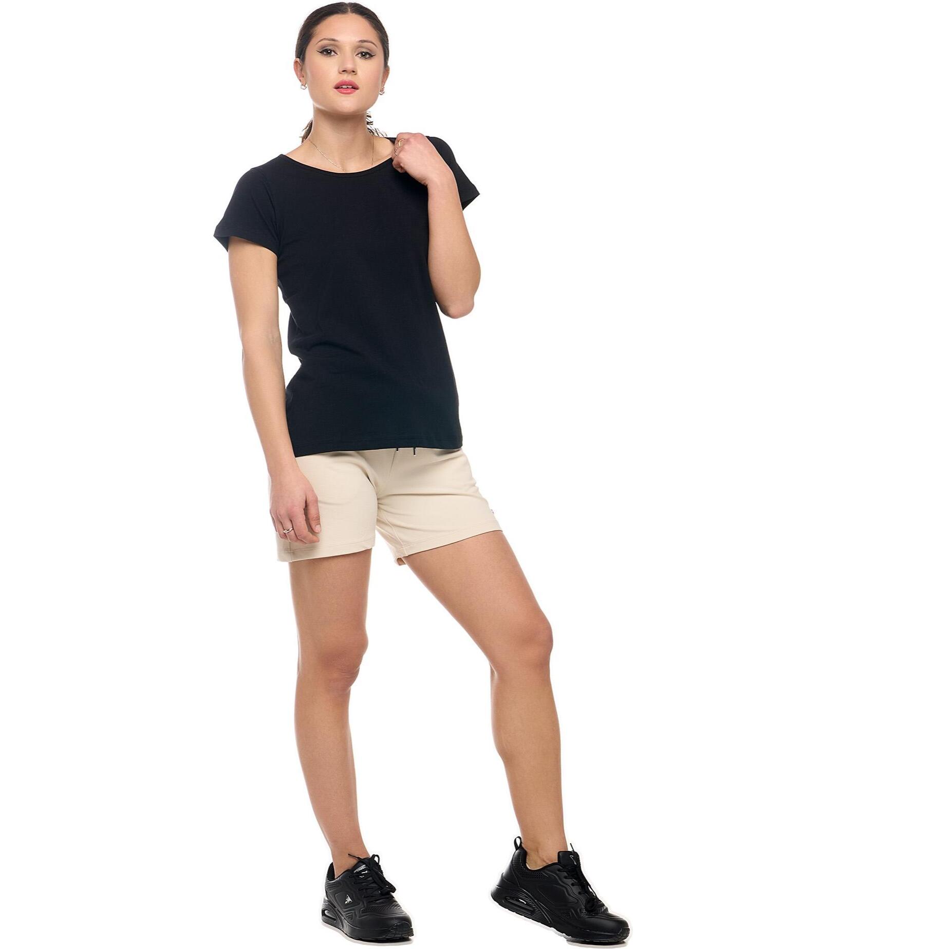 T-shirt da donna a maniche corte Leone Basic