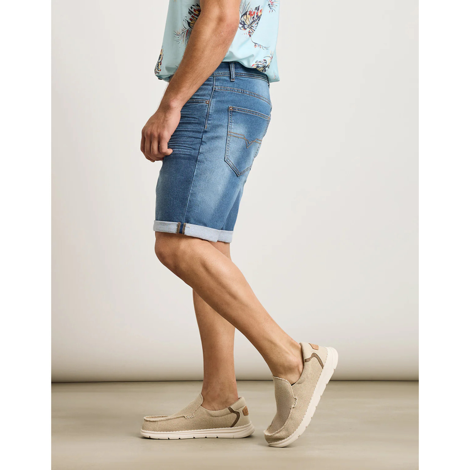 Bermuda Denim Denim Oscuro - Selbourne