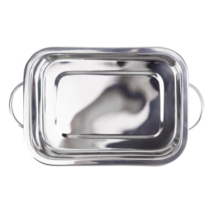 Bandeja con parrilla RENBERG Presto Acero Inoxidable