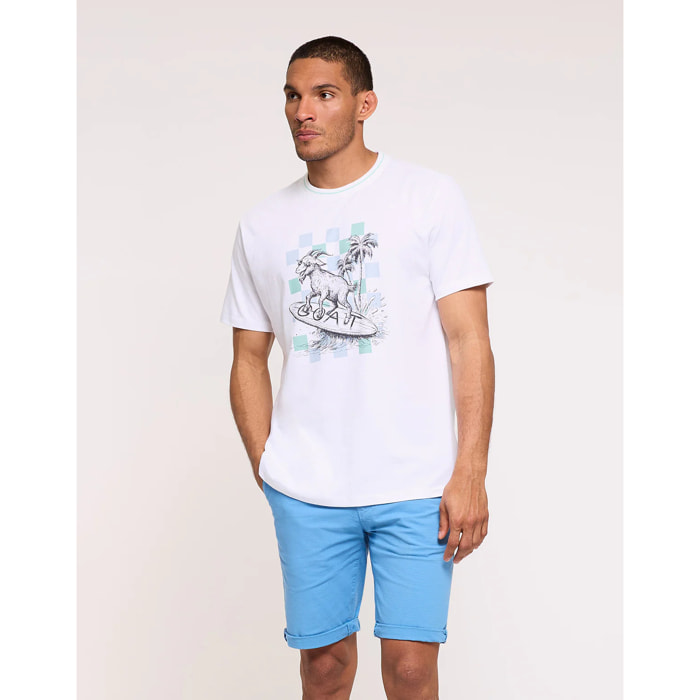 Camiseta Manga Corta Blanco - Torino