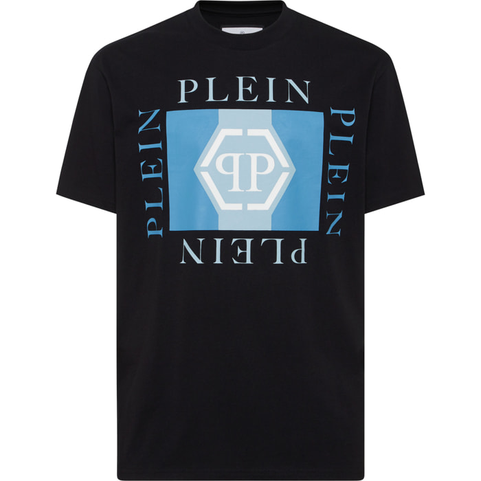 PHILIPP PLEIN T-Shirt Round Neck Ss HEXAGON