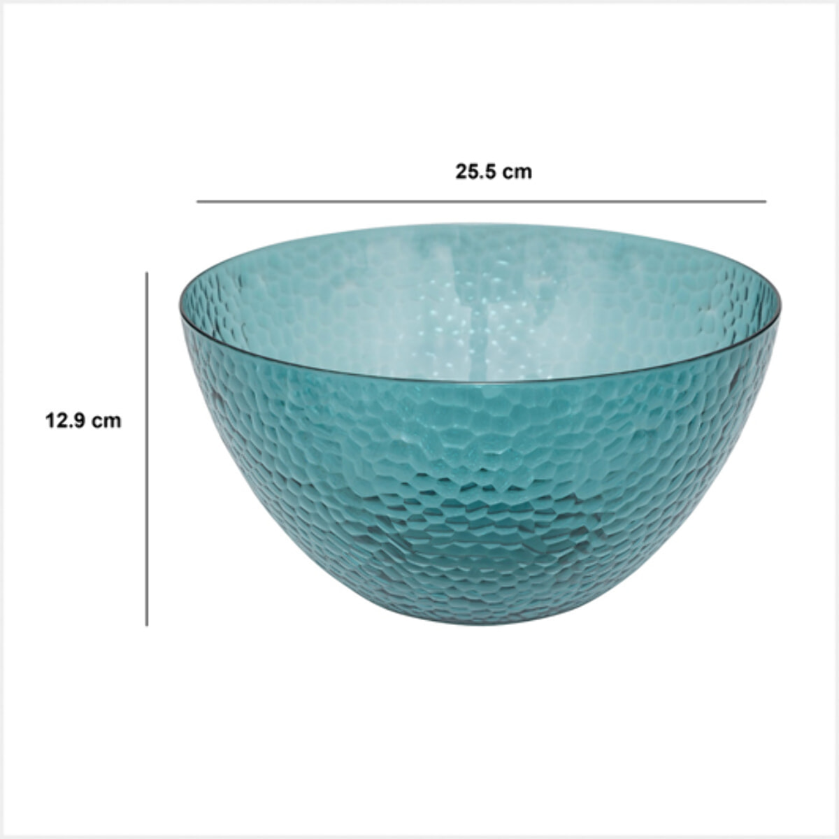 Saladier "Estiva" bleu D25,5cm