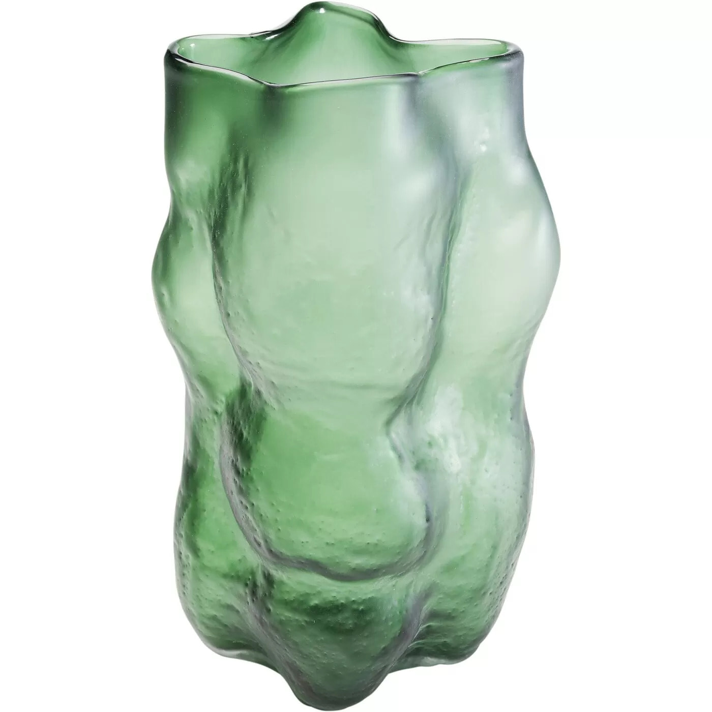 Vase Enrique vert 36cm Kare Design