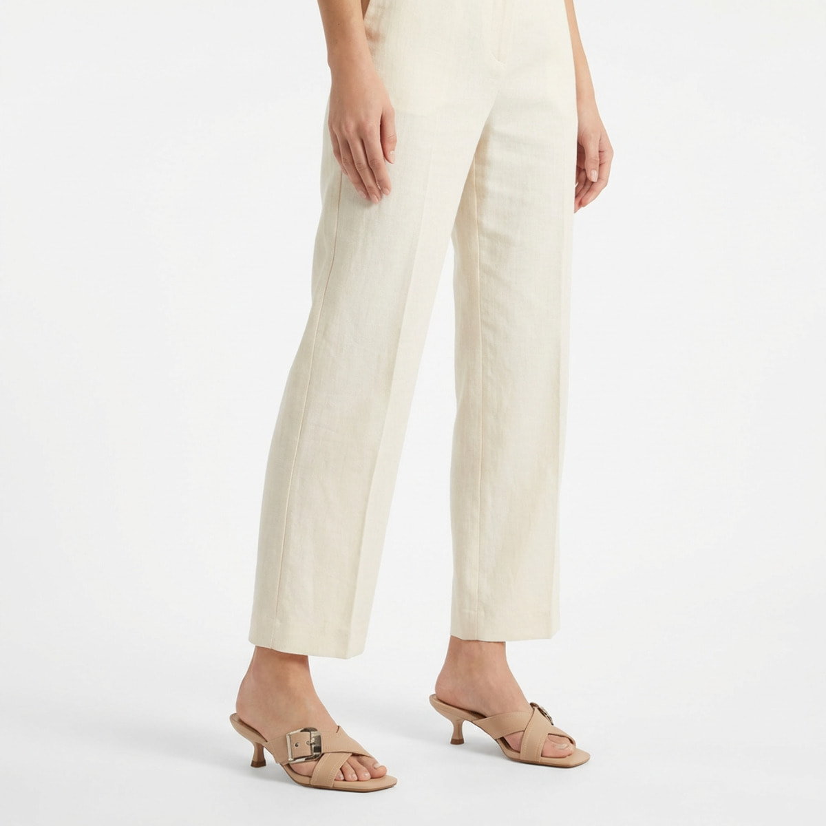 Sandali incrociati - tacco 6,0 cm