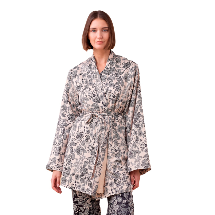 Vestaglia donna in raso articolo poule. Noidinotte