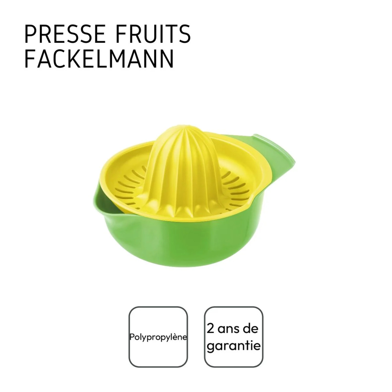 Presse-agrume manuel Fackelmann Colors Edition