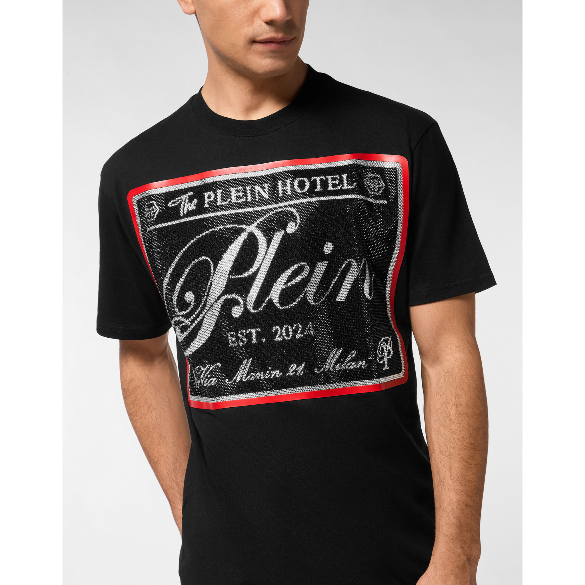 PHILIPP PLEIN T-Shirt Round Neck Ss